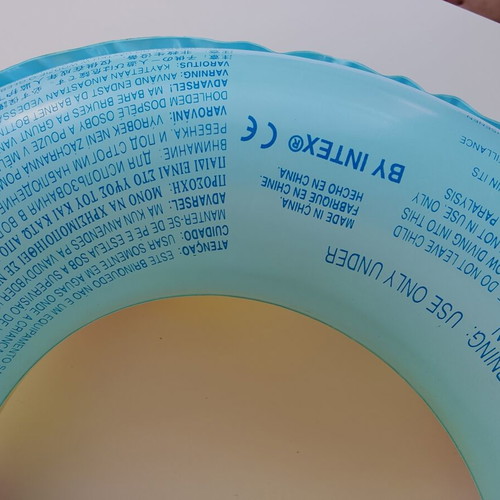 Swim ring like new with Mickey and Minnie design