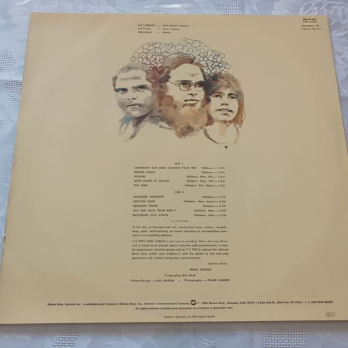 Lp ZZ Top The First Album used, vinyl