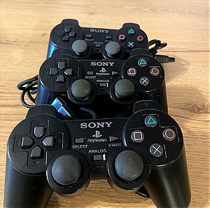 3 Controllers PlayStation 2.