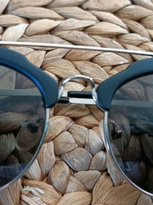 Sunglasses Luk like new, black and silver