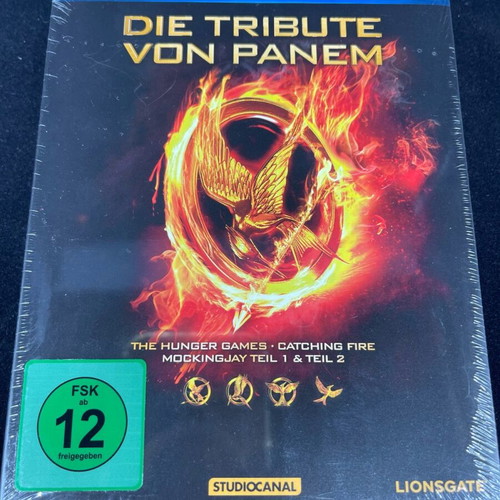 Die Tribute von Panem 1-4 Blu-ray sealed action