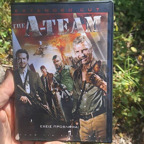The A-Team DVD used, action adventure with subtitles