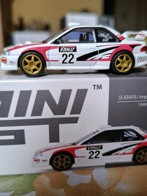 Mini GT Subaru Impreza WRC 98 #22 σαν καινούργιο