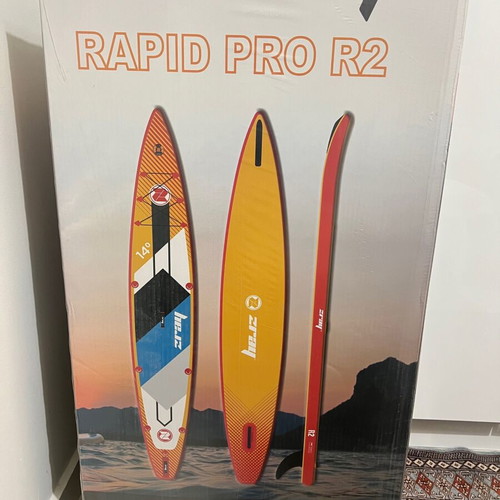 Racing sup board Rapid Pro R2 Zray new, orange