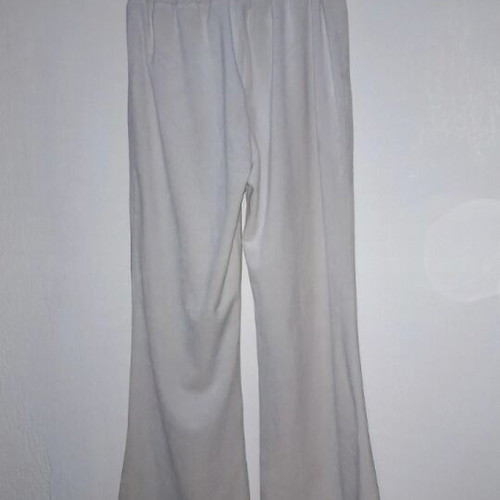 Beige velvet set new, elastic size XL