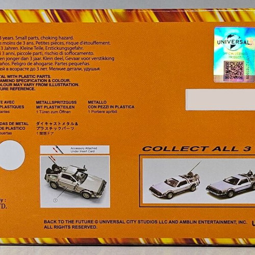 Welly Time Machine DeLorean LK Coupe 1:24 new