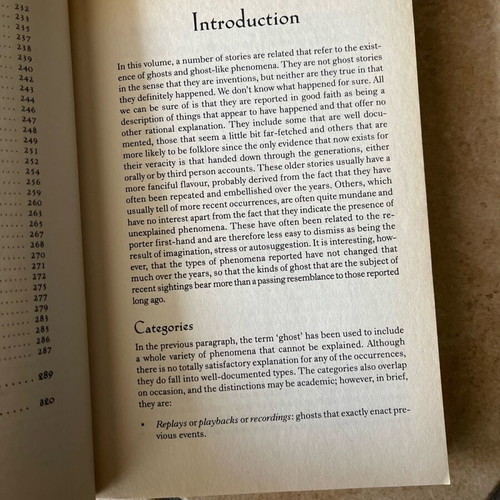 Ghosts book like new, English