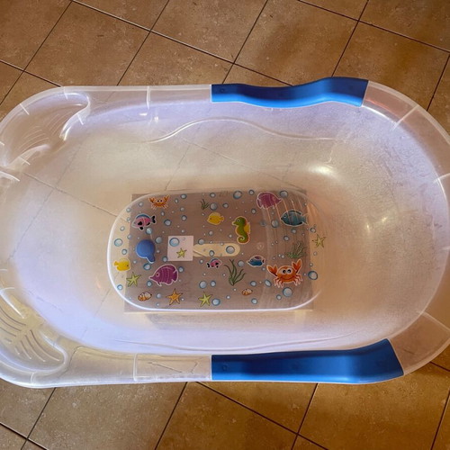 Bebe stars baby bathtub used with iron stand and net