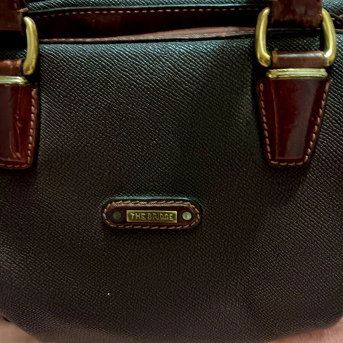 The Bridge leather bag briefcase used
