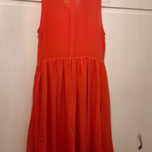 Beloved dress size L like new, orange
