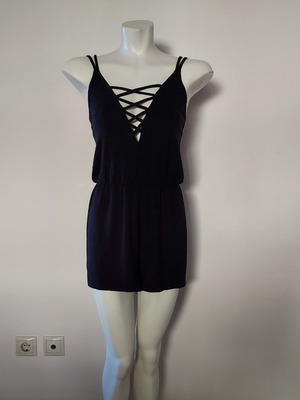 Ολόσωμη φόρμα Topshop καινούργια, μαύρη, Νο 40