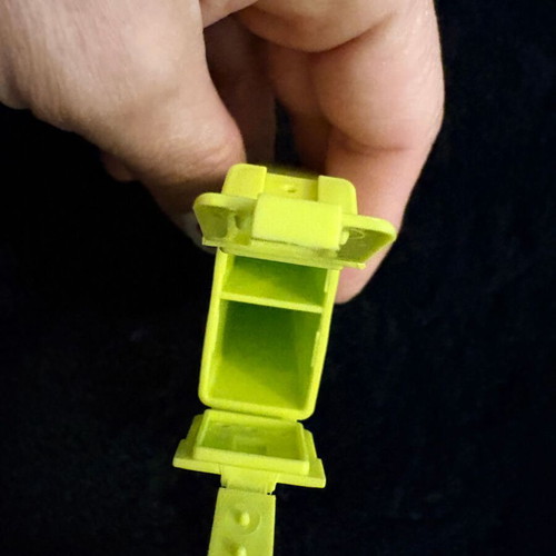 Tupperware Vintage Mini Salt and Pepper Container used, Lime Green