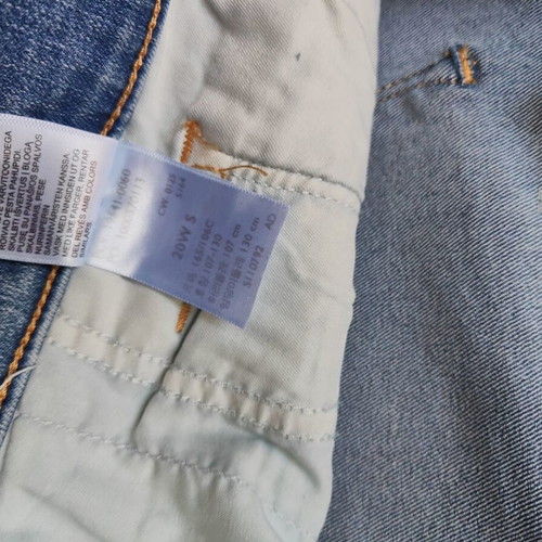 Levi's jeans curve pants new, blue, size XXXL