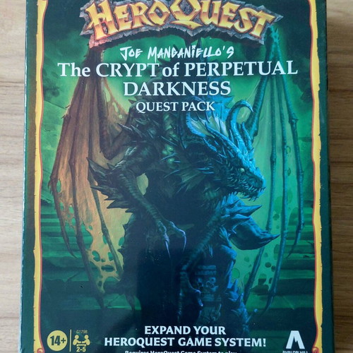 Heroquest Joe Mangianiello's The Crypt Of Perpetual Darkness sealed