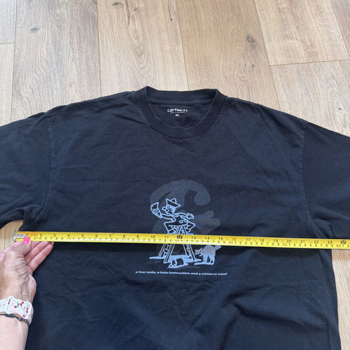Carhartt WIP Lucky Painter Graphic T-Shirt Black Size XL used