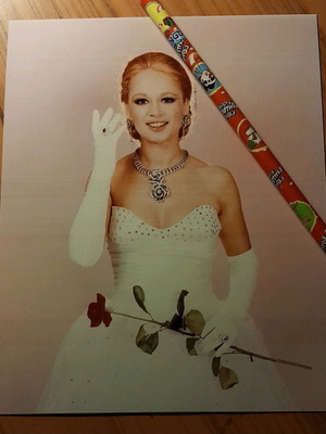 Photo Aliki Vougiouklaki Evita 15×19 like new, glossy paper