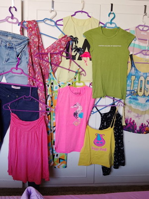 Clothes pack size S, 14 pieces, multicolor, Zara