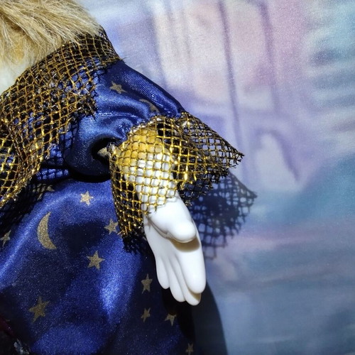 Collectible porcelain clown doll, 35 cm, 1980s-90s