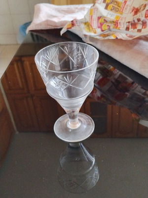 Crystal glasses set of 6