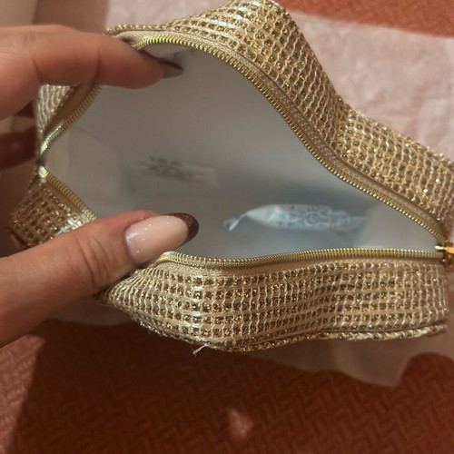 Dior collectible star-shaped bag gold new