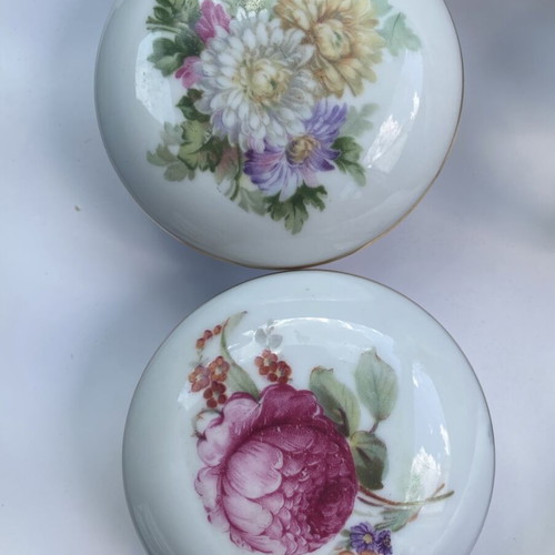 Vintage KPM jars German porcelain hand made like new