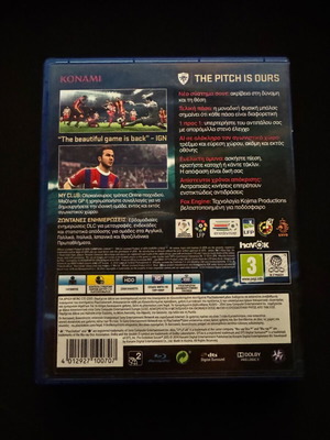 Pro Evolution Soccer 2015 for PS4 like new