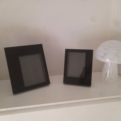 Y2k frames like new, heavy, minimal style, 27×23 and 23×18 cm