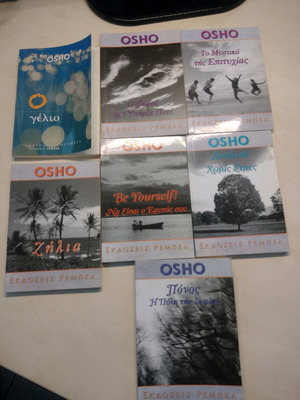 Osho booklets used, set of 7 pieces