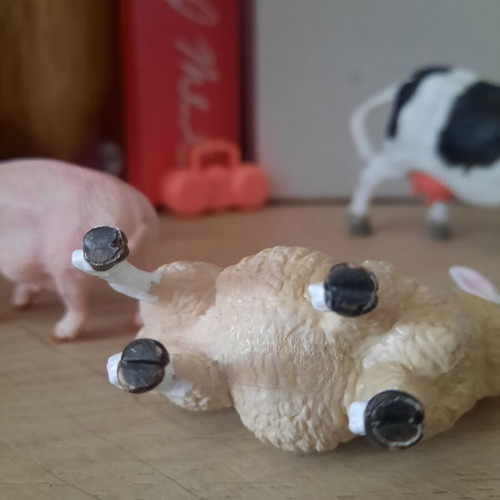 Safari Ltd vintage farm animal figure set (1994)