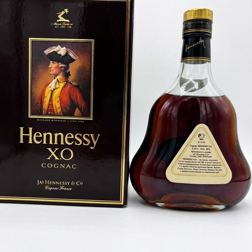 Hennessy X.O Cognac new vintage bottling with original red box