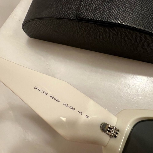 Prada sunglasses cream like new