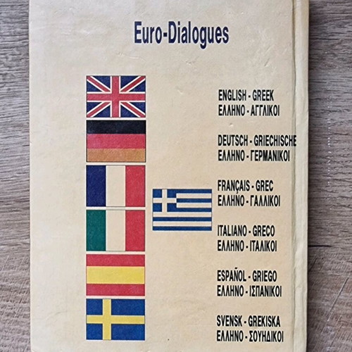 Book Greek-German and German-Greek Dialogues used