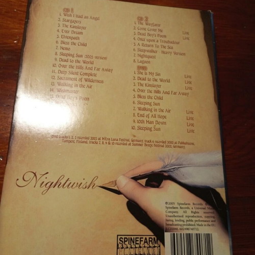 Nightwish Highest Hopes 2 CDs 1 DVD like new