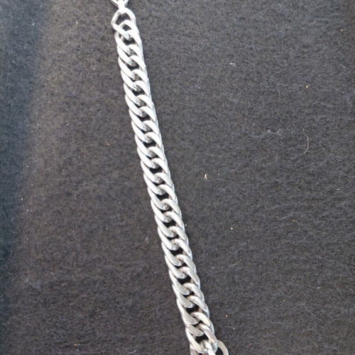 Tommy Hilfiger stainless steel bracelet like new, silver