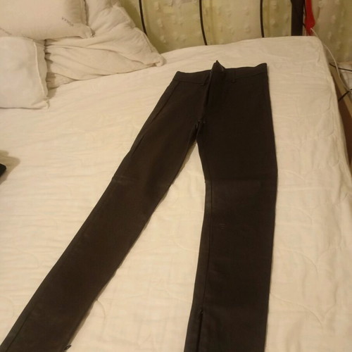 Zara leather pants XS high waist like new