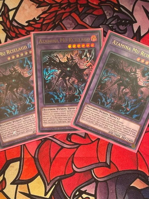 Azamina Mu Rcielago UR pack of 3 cards new (25LP-EN011)