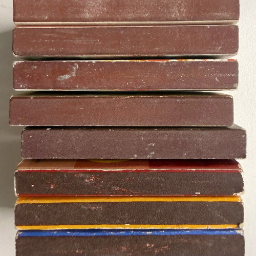 Flocafe Matchboxes Vintage Set of 8 Collectible