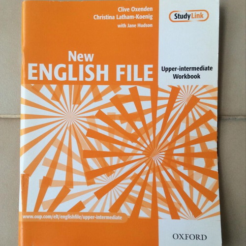 New English File Upper-Intermediate books with CD like new