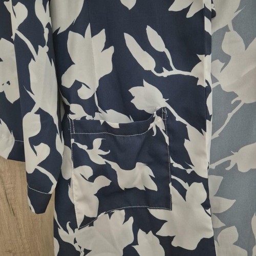 Kimono pants set new, white and blue, size S, Greek designer