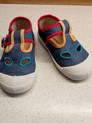 Πάνινα παπούτσια Superga unisex 23 νούμερο σαν καινούργια, με δερμάτινο πάτο