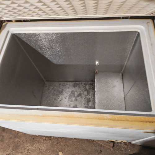 Freezer and refrigerator used, very little