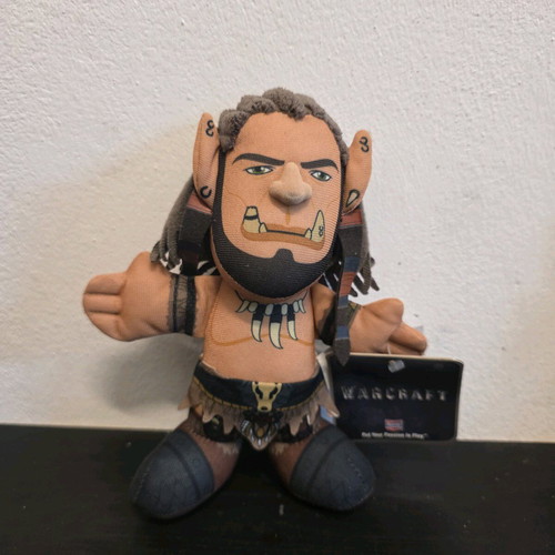 World of Warcraft Durotan soft toy like new with tag