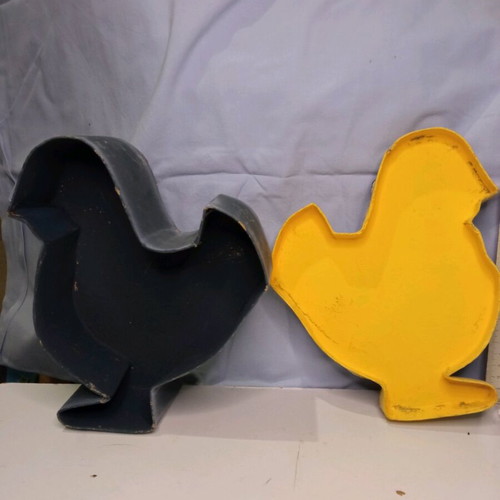 Hen papier-mâché box new 25 centimeters