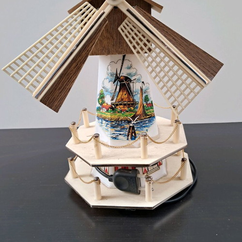 Decorative windmill 1990 like new, height 40cm