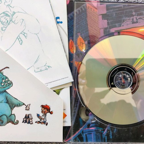 Monster's INC Scare Island PS2 game used