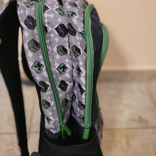 Minecraft school backpack and pencil case like new