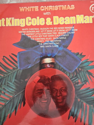 White Christmas με Nat King Cole & Dean Martin LP σαν καινούργιο, pop