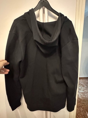 Adidas ελαφριά ζακέτα με κουκούλα και φερμουάρ Large σαν καινούργιο, μαύρο