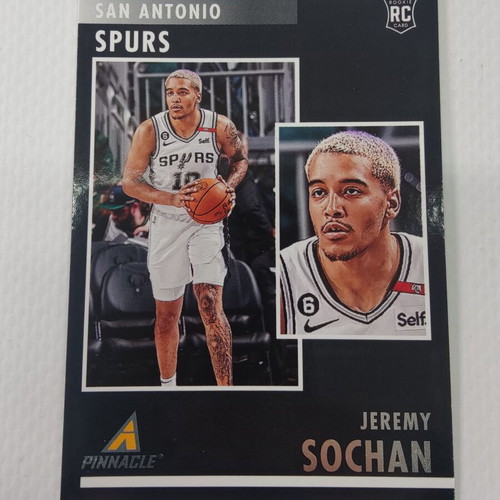 Jeremy Sochan Chronicles Pinnacle 2022-23 card new