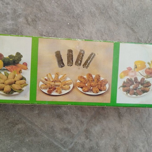 Vintage Roller Up kitchen device new, for dolmades and spring rolls